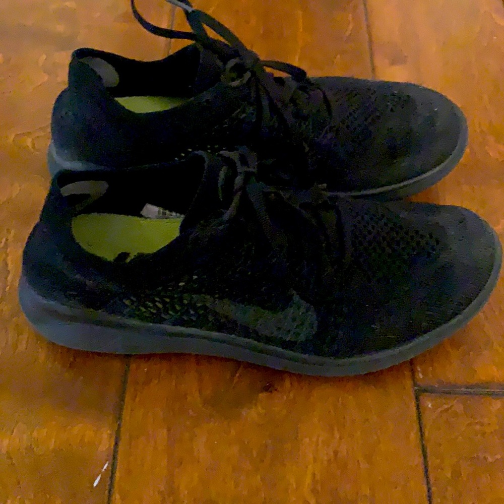 Black Nike sneakers